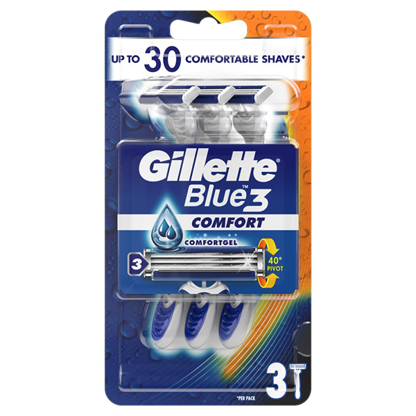 gillette borotva 3 db-os