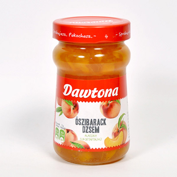 dawtona őszibarack dzsem