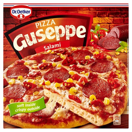 giuseppe szalámis pizza