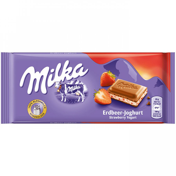 milka eper joghurt 100g