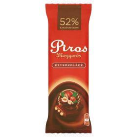 piros mogyorós étcsoki 80g