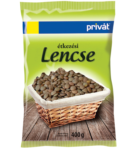 privát lencse 400g