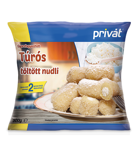 privát túrós nudli