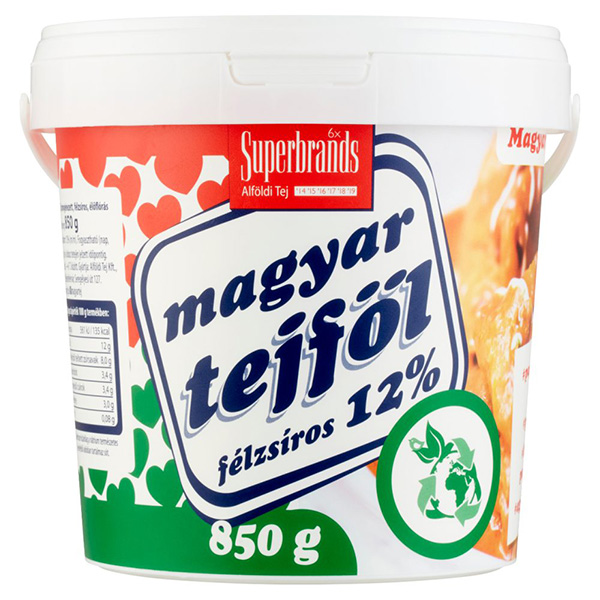 magyar tejföl 12% 850g