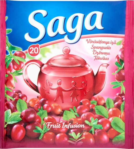 saga tea vörösáfonya